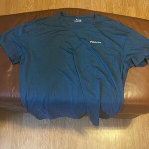 Colombia sportswear navy shirt great shape! XXL